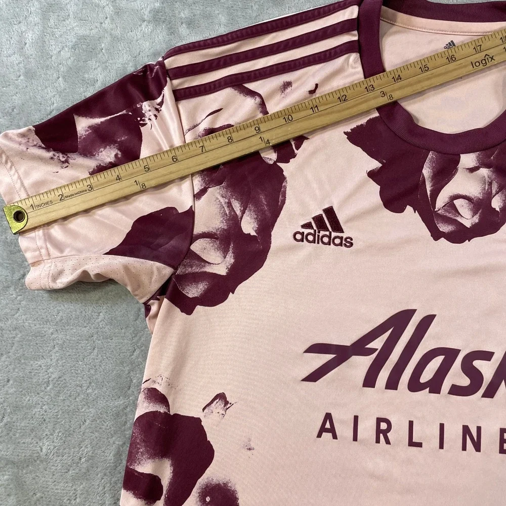 Portland Timbers Adidas Heritage Rose Jersey Mens Large Pink 22/23 Season